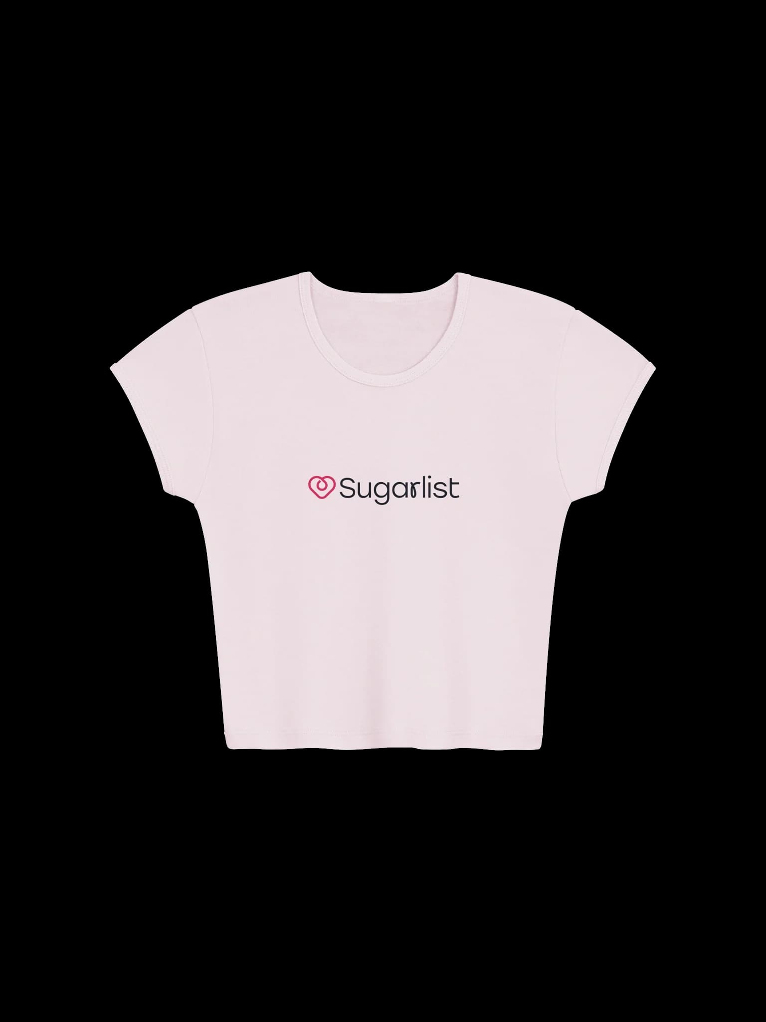 Pink Sugar Crop Top in Light Pink, view 1