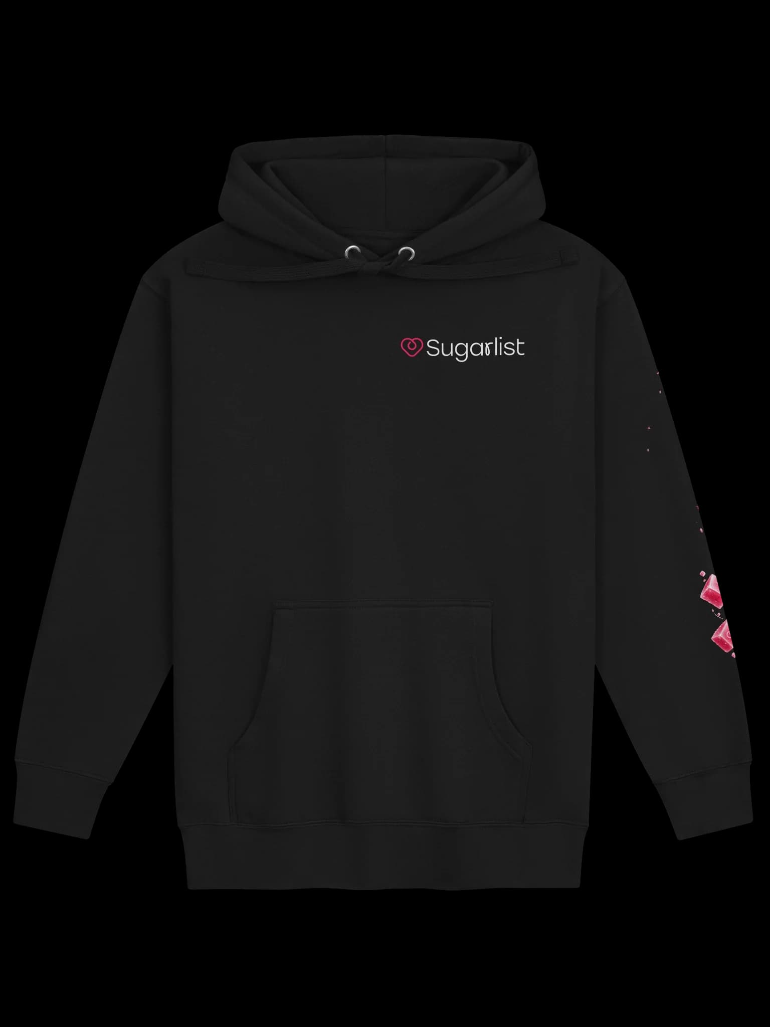 Extra Sugar Hoodie in Black, view 1